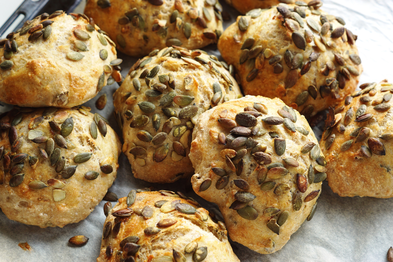 Rustikke græskarstykker