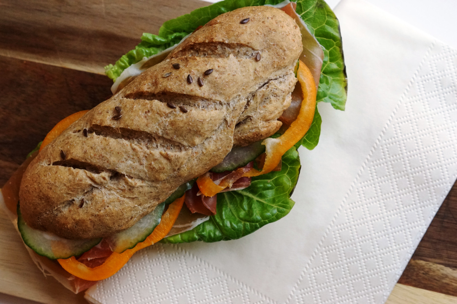 Grove madpakke baguettes