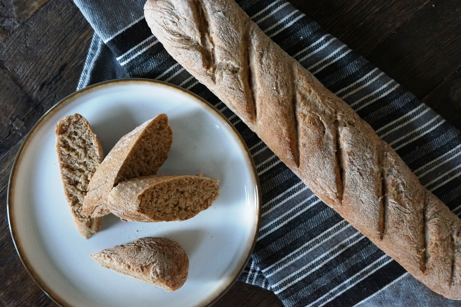 Grove ølandsbaguettes