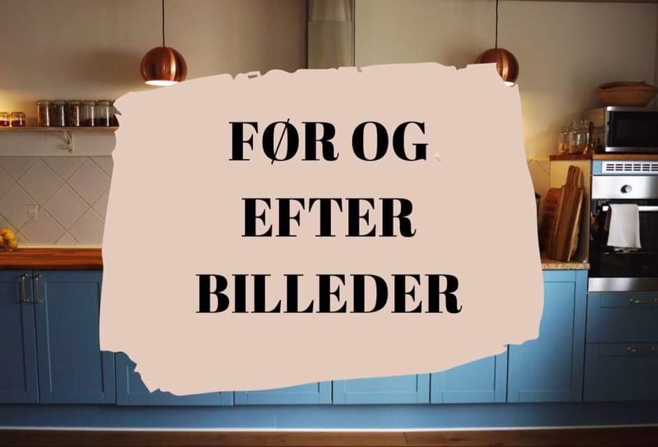 Makeover: Køkken (før og efter billeder)