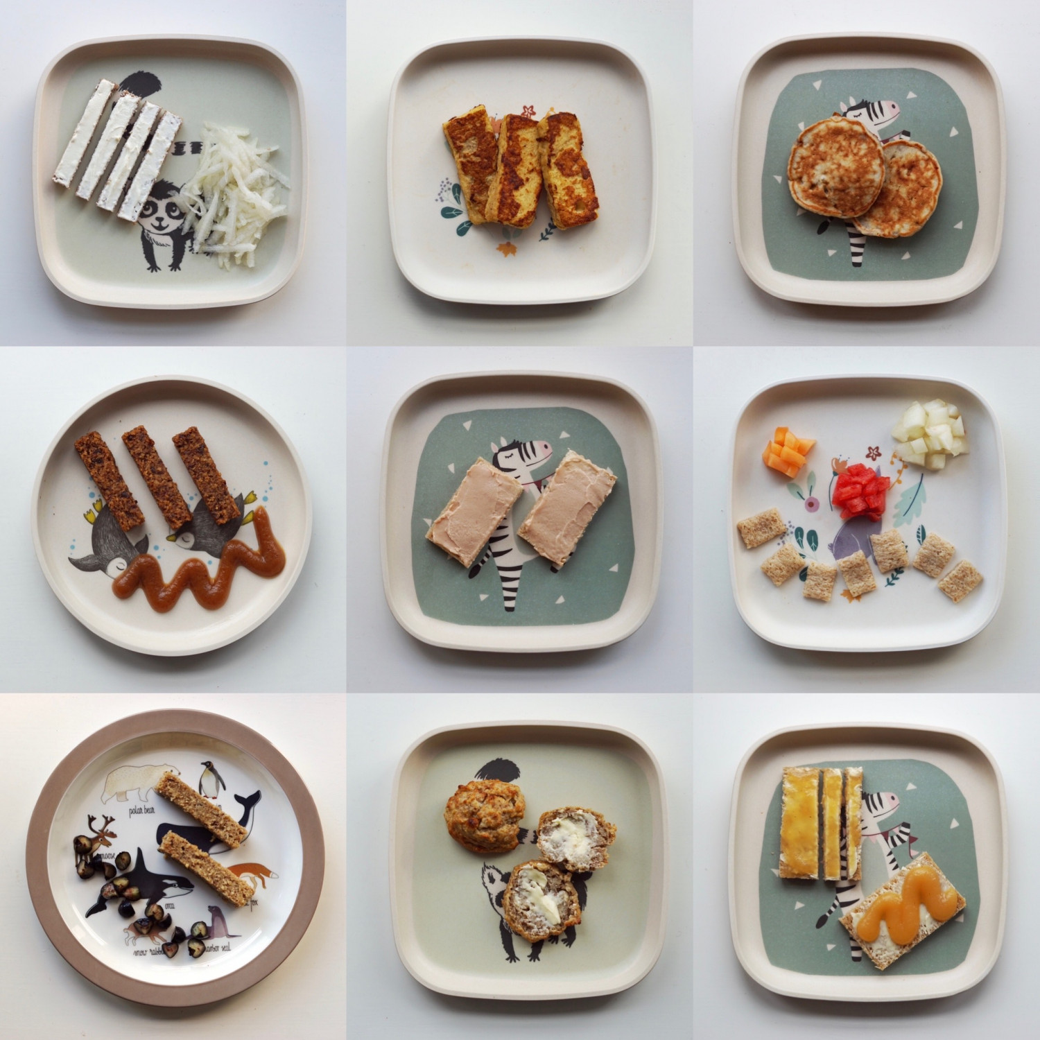 9 x mellemmåltider til baby