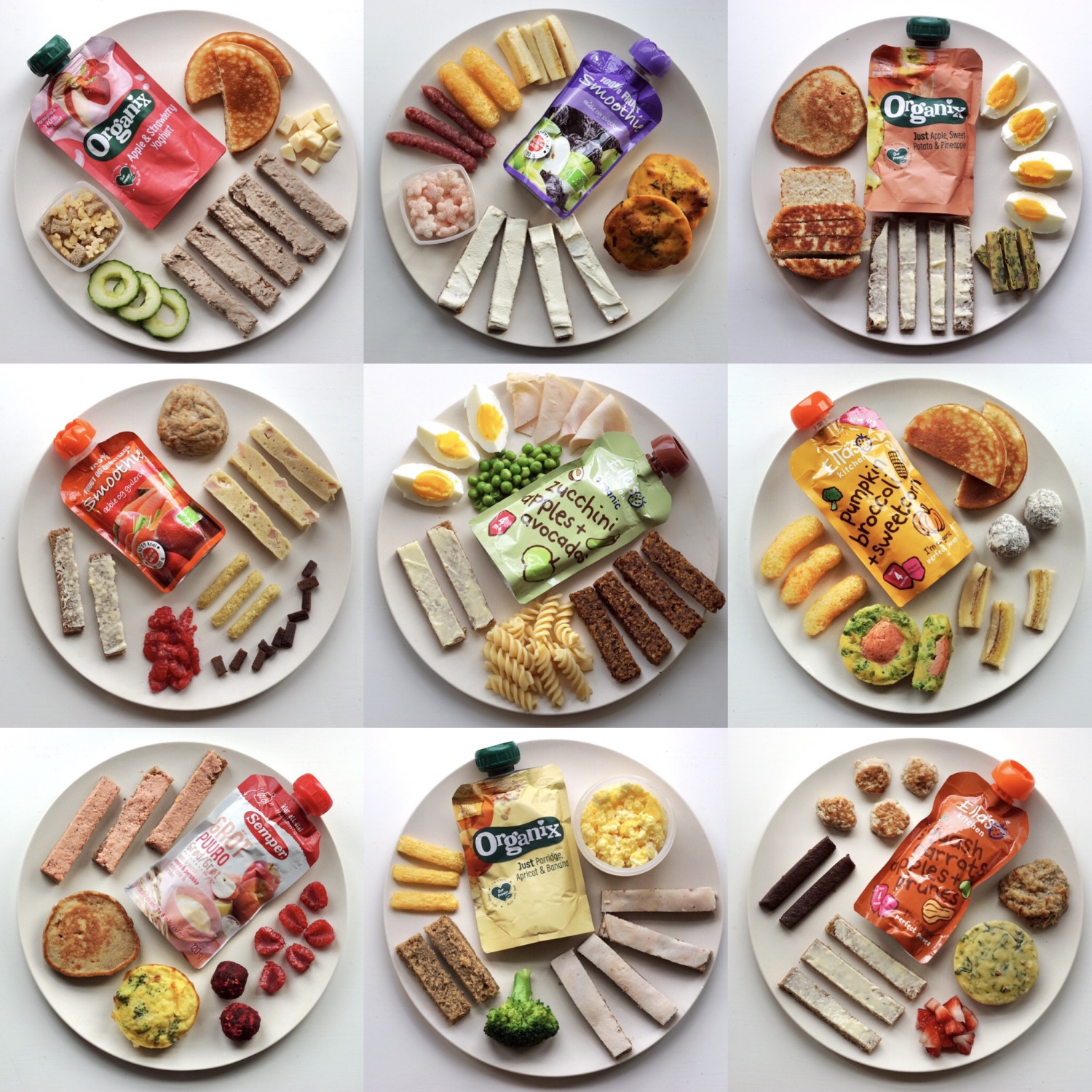 9 x madpakkeidéer til det lille barn (10-24 mdr.)