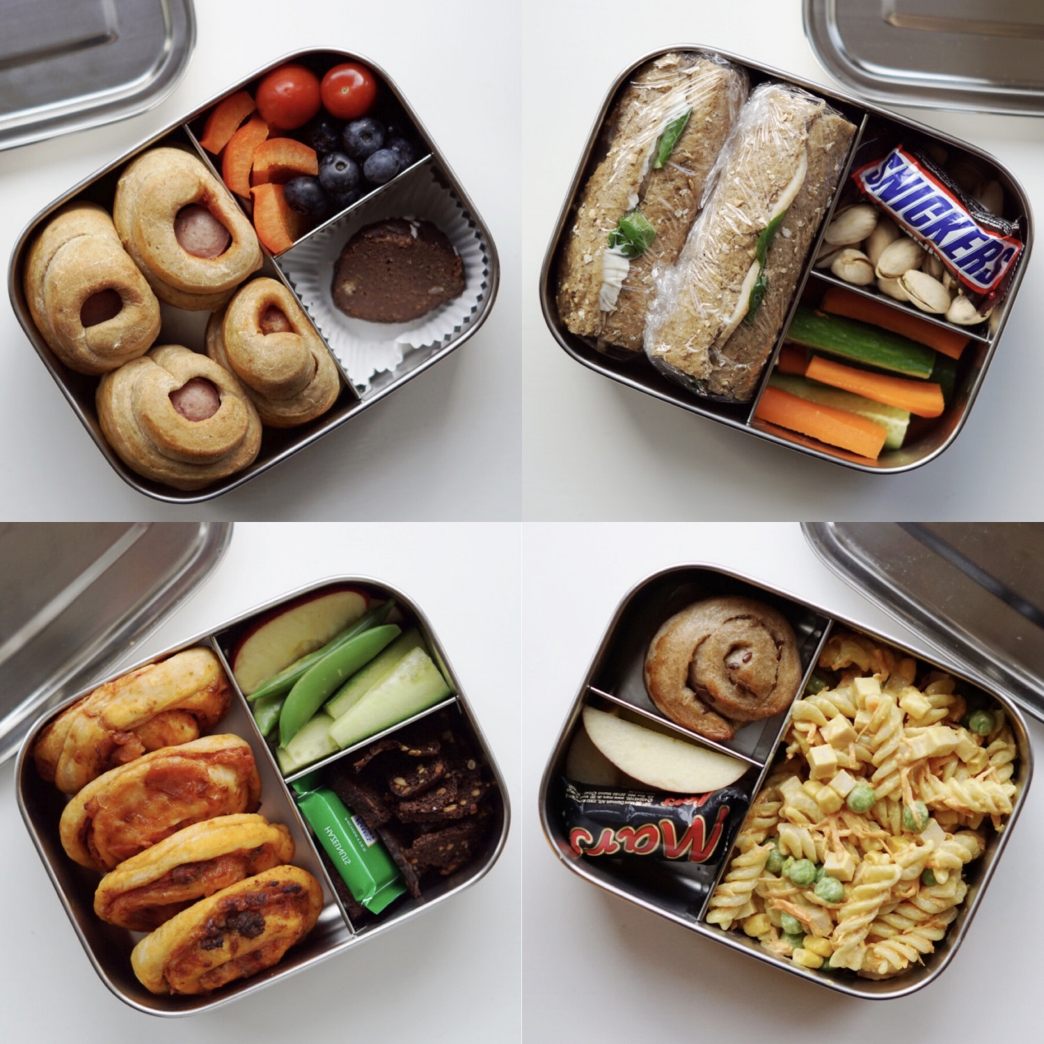 4 x madpakker (teenager/voksen)