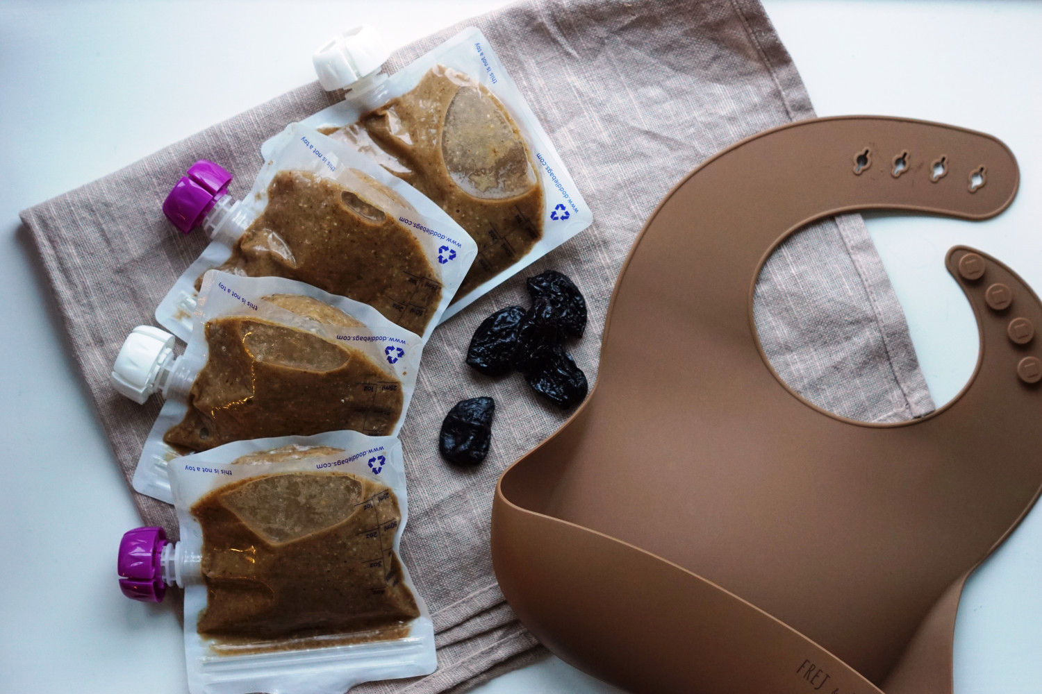 Grødsmoothie m. svesker (+4 mdr.)