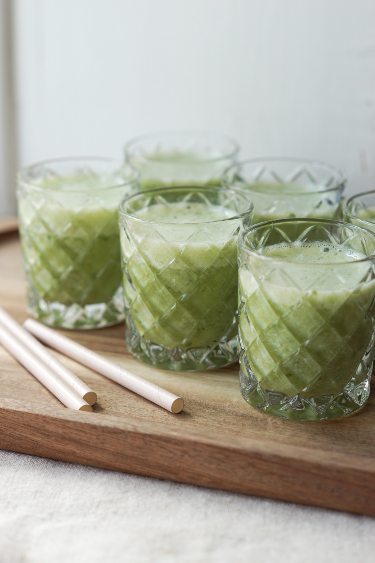 Børnevenlig grøn smoothie