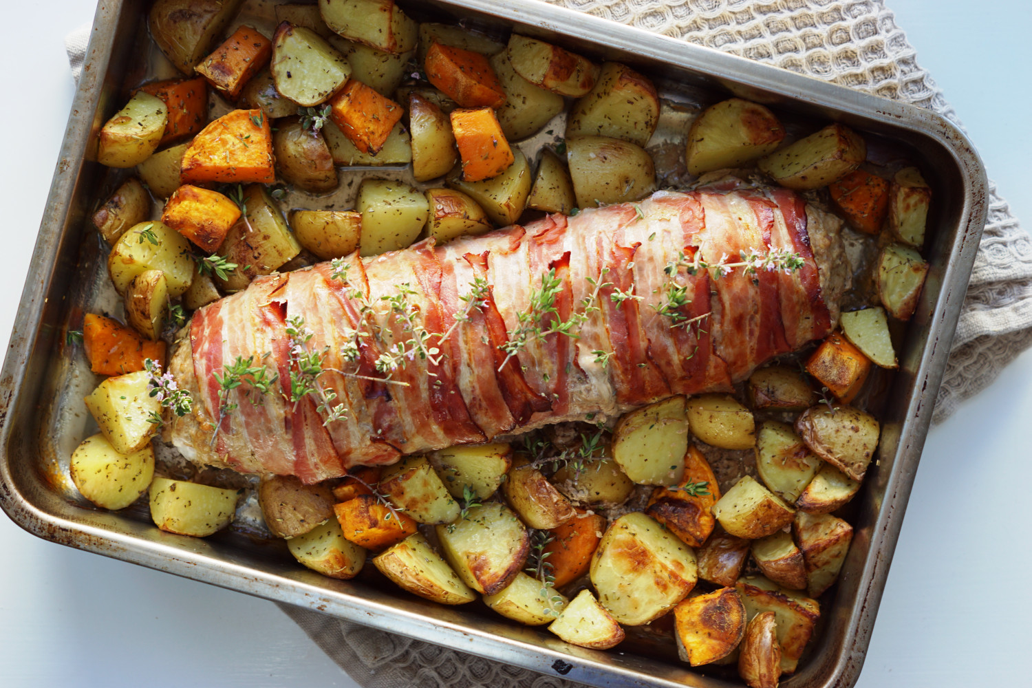 Middelhavsinspireret farsbrød