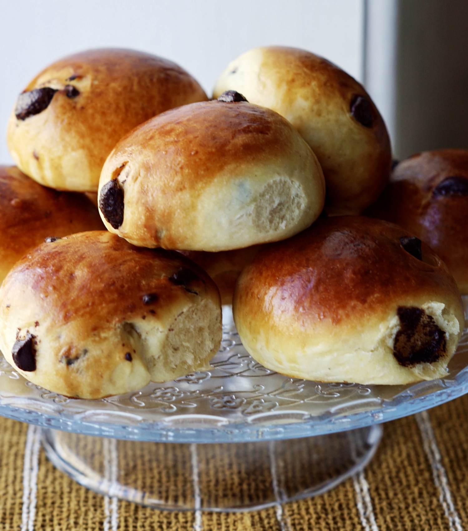 Bløde og luftige chokoladeboller