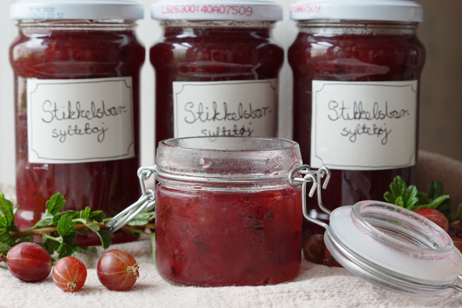 Stikkelsbærsyltetøj