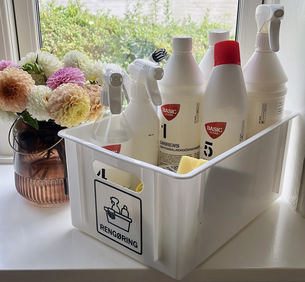 Min rutine for weekendrengøring