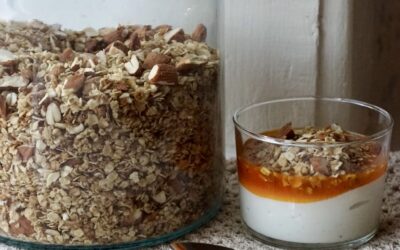Klassisk granola (havre og mandler)
