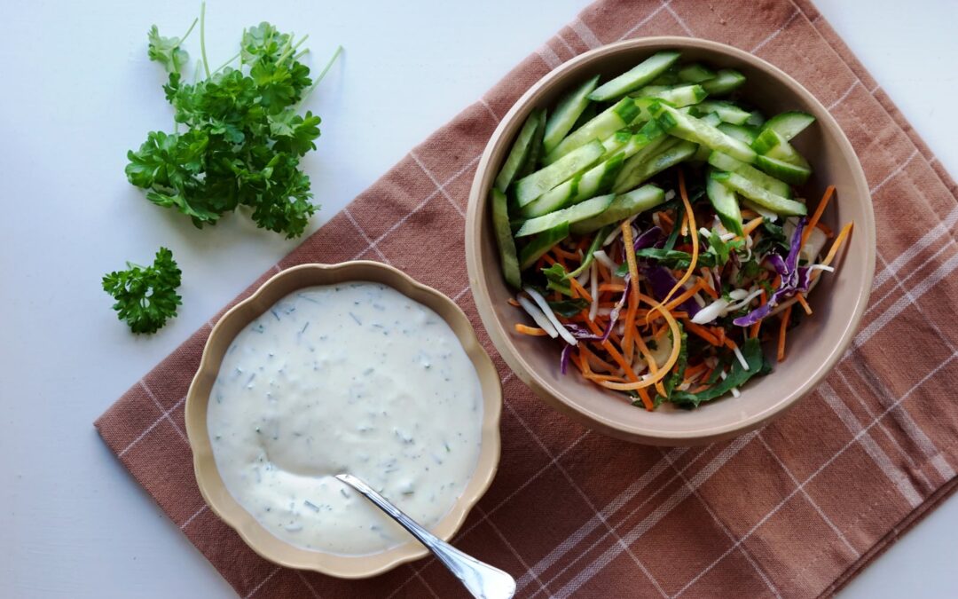 Creme fraiche dressing