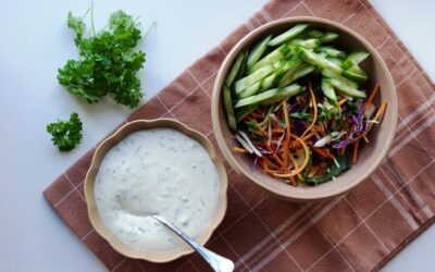 Creme fraiche dressing