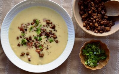 Kartoffelsuppe m. rugbrødscrunch