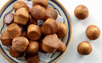 Bananfuldkornsmuffins